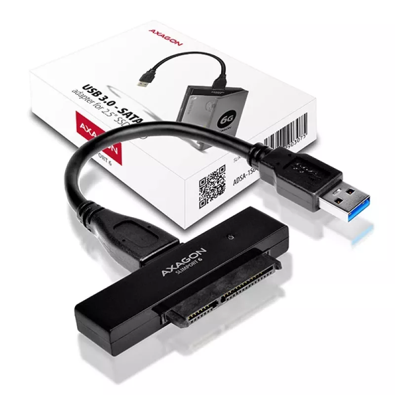 Axagon ADSA-1S6 USB 3.0 - 2,5 collu HDD SATA