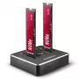 Axagon ADSA-M2C SuperSpeed USB-C 10Gbps divu M.2 NVMe dokstacija
