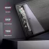 2.5 collu HDD/SSD korpuss AXAGON EE25-A6C — SATA, USB 3.2 Gen 1 (Type-C & Type-A), alumīnijs, melns