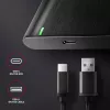 2.5 collu HDD/SSD korpuss AXAGON EE25-A6C — SATA, USB 3.2 Gen 1 (Type-C & Type-A), alumīnijs, melns