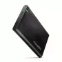 HDD/SSD korpuss AXAGON EE25-A6M — 2,5 collu SATA, USB 3.2 Gen 1 (5 Gbit/s), Micro-USB B uz USB Type-A, alumīnijs, melns