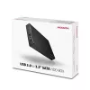 Axagon EE35-XA3 kompakta alumīnija USB 3.2 Gen 1 ārējā kaste SATA 3,5 collu HDD