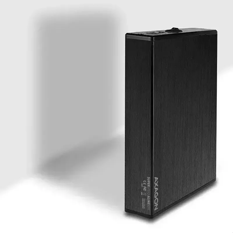 Axagon EE35-XA3 kompakta alumīnija USB 3.2 Gen 1 ārējā kaste SATA 3,5 collu HDD