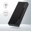 Axagon EEM2-GTR ārējā USB-C 3.2 Gen 2 metāla kaste M.2 NVMe SSD diskiem