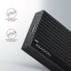 Axagon EEM2-GTR ārējā USB-C 3.2 Gen 2 metāla kaste M.2 NVMe SSD diskiem