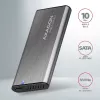 Axagon EEM2-SG2 SuperSpeed+ USB-C - M.2 NVMe & SATA SSD RAW kaste
