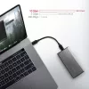 Axagon EEM2-SG2 SuperSpeed+ USB-C - M.2 NVMe & SATA SSD RAW kaste