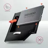 Axagon RSS-CD09 2.5 inch SSD/HDD rāmis DVD slotam 9.5 mm LED ALU interfeisa kartes/adapteris Iekšējais SATA