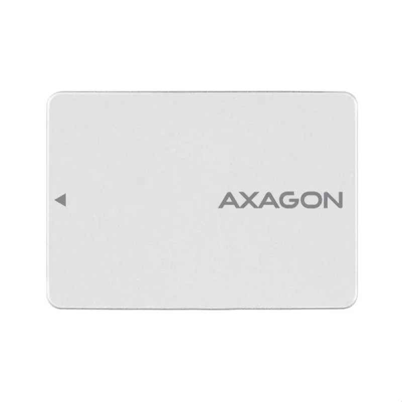 Axagon RSS-M2SD SATA - M.2 SATA SSD, iekšējā 2,5 collu ALU kaste, sudraba