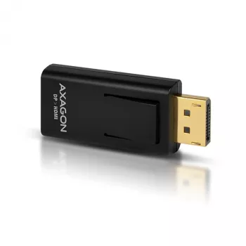 Kabeļa dzimuma pārveidotājs Axagon RVD-HI DisplayPort uz HDMI Melns