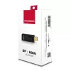 Kabeļa dzimuma pārveidotājs Axagon RVD-HI DisplayPort uz HDMI Melns