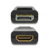 Kabeļa dzimuma pārveidotājs Axagon RVD-HI DisplayPort uz HDMI Melns