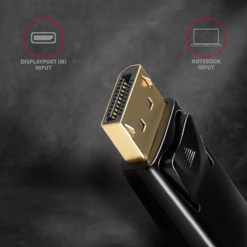 Axagon RVD-HI14N DisplayPort -> HDMI 1.4 adapteris 4K/30Hz