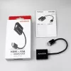 Axagon RVH-VGAN HDMI -> VGA adapteris FullHD, 1920x1200, audio OUT, power IN