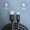 Axagon BUCM3-AM20AB SPEED USB-C <> USB-A 3.2 Gen 1 kabelis 2 m