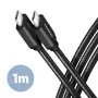 Axagon BUCM3-CM10AB SPEED USB-C <> USB-C 3.2 Gen 1 kabelis 1 m