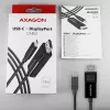 Axagon RVC-DPC USB-C -> DisplayPort kabelis 1,8 m 4K/60Hz