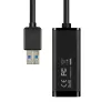 Axagon ADE-SR USB-A gigabitu Ethernet adapteris, Vadu, USB, Ethernet, 1000 Mbit/s, Melns