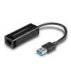 Axagon ADE-SR USB-A gigabitu Ethernet adapteris, Vadu, USB, Ethernet, 1000 Mbit/s, Melns