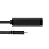 Axagon ADE-SRC USB-C gigabitu Ethernet adapteris, vadu, USB Type-C, Ethernet, 1000 Mbit/s, Melns