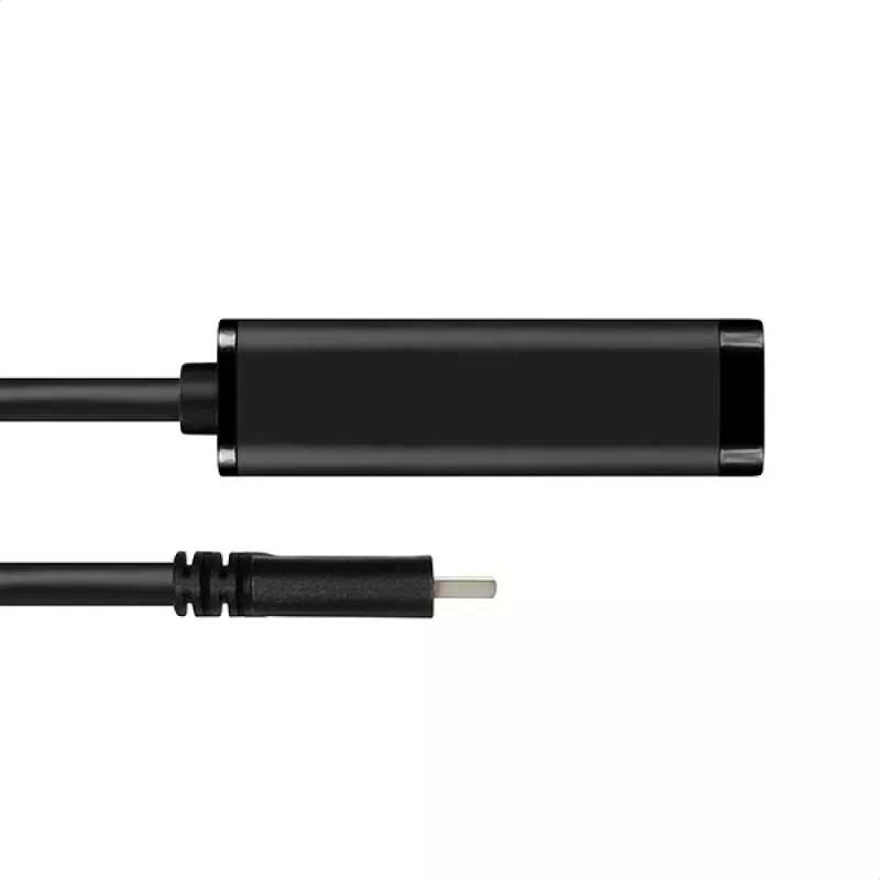 Axagon ADE-SRC USB-C gigabitu Ethernet adapteris, vadu, USB Type-C, Ethernet, 1000 Mbit/s, Melns