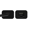 Axagon ADE-SRC USB-C gigabitu Ethernet adapteris, vadu, USB Type-C, Ethernet, 1000 Mbit/s, Melns