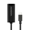 Axagon ADE-SRC USB-C gigabitu Ethernet adapteris, vadu, USB Type-C, Ethernet, 1000 Mbit/s, Melns