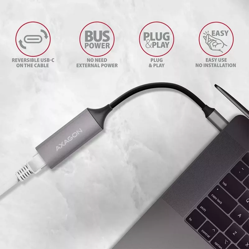 Tīkla karte Axagon ADE-TRC Ethernet 5000 Mbit/s