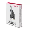 Axagon PCEA-S2N PCIe - 2x seriālo portu 250 kbps adapteris ar SP un LP