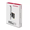 Axagon PCEE-GRF PCIe - Gigabit Ethernet adapter Realtek 8111F ar SP & LP