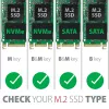 Axagon PCEM2-D PCIe x4 - M.2 NVMe M-key + SATA B-key slot adapteris ar SP un LP