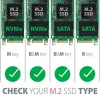 Axagon PCEM2-DC PCIe x4 - M.2 NVMe M-key + SATA B-key slot adapter w. cooler, SP & LP