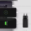 Axagon ACU-DPQ65 GaN sienas lādētājs 65W, 3x ports (USB-A + divi USB-C), PD3.0/QC4+/PPS/Apple