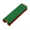 Axagon CRL-M2 Pasīvs alumīnija dzesētājs visiem M.2 SSD, izmērs 2280, augstums 12 mm.
