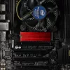 Axagon CRL-M2 Pasīvs alumīnija dzesētājs visiem M.2 SSD, izmērs 2280, augstums 12 mm.