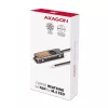 Axagon CLR-M2FAN vara radiators ar ventilatoru vienpusējiem un divpusējiem M.2 SSD diskiem, izmērs 2280, augstums 13 mm.