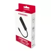 USB-C centrmezgls Axagon HMC-GL3A 3x USB-A Gbit-LAN Melns