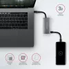 AXAGON HMC-4G2, USB-C 3.2 Gen 2 10 Gb/s centrmezgls, porti 2x USB-A + 2x USB-C, USB-C kabelis 13 cm