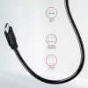 AXAGON HMC-4G2, USB-C 3.2 Gen 2 10 Gb/s centrmezgls, porti 2x USB-A + 2x USB-C, USB-C kabelis 13 cm