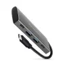 AXAGON HMC-4G2, USB-C 3.2 Gen 2 10 Gb/s centrmezgls, porti 2x USB-A + 2x USB-C, USB-C kabelis 13 cm