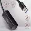 Axagon HUE-M1AL 4x USB 3.2 Gen 1 MINI centrmezgls, metāls, 1,2 m USB-A kabelis