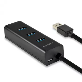 Axagon HUE-S2B 4x USB 3.0 CHARGING centrmezgls, barošana micro USB
