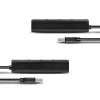 Axagon HUE-S2BL 4x USB 3.0 CHARGING centrmezgls ar 1,2 m kabeli, micro USB barošana