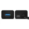 Axagon HUE-S2BL 4x USB 3.0 CHARGING centrmezgls ar 1,2 m kabeli, micro USB barošana