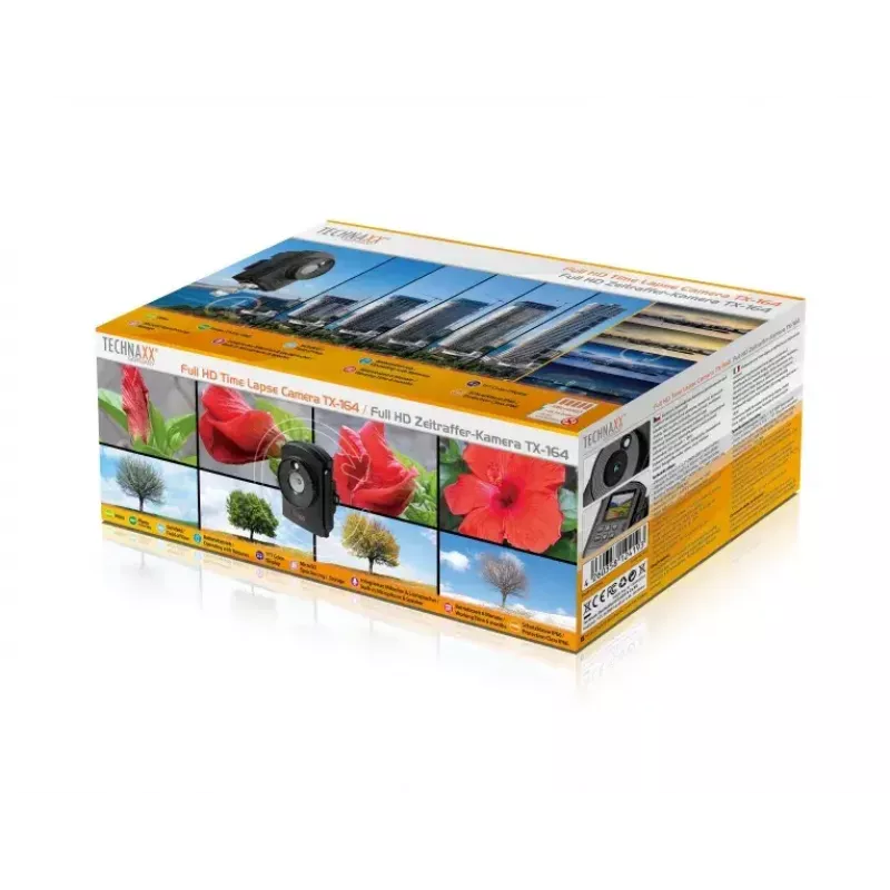 Kompaktkamera Technaxx TX-164 2 MP CMOS 1920 x 1080 pikseļi Melna