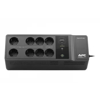 APC Back-UPS BE850G2-GR - Avārijas barošanas bloks 8 kontaktligzdas, 850VA, 2 USB lādētāji, 1 USB datu ports