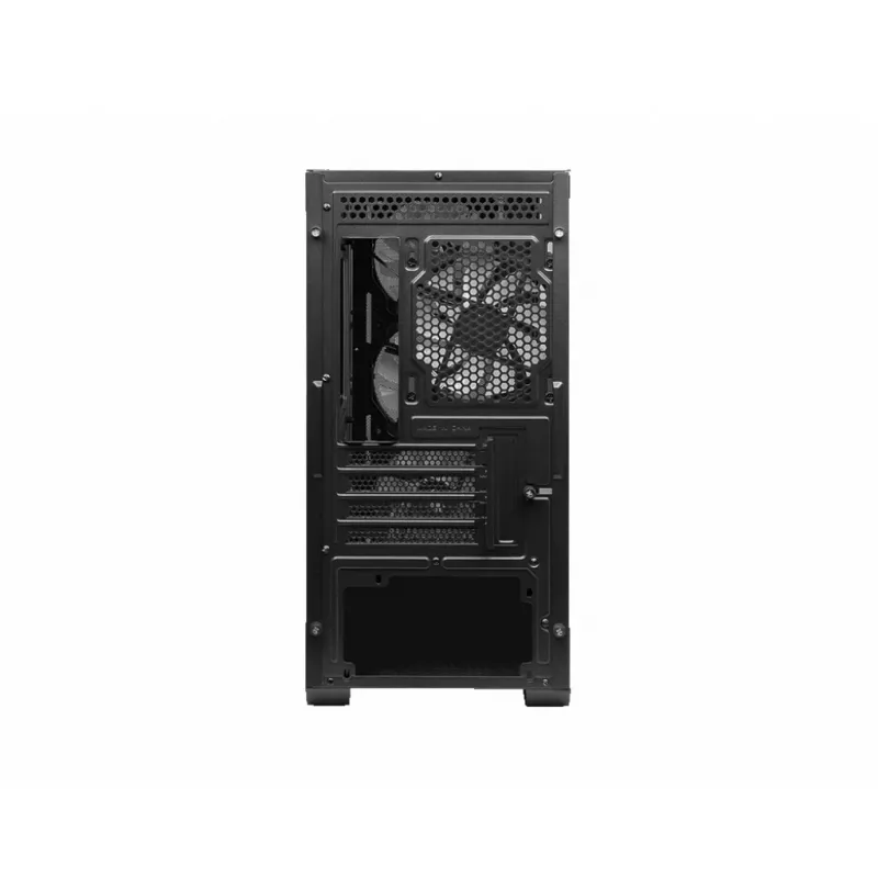 MSI MAG Forge M100R Midi Tower melns, caurspīdīgs