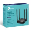 TP-Link ARCHER A64 bezvadu maršrutētājs Gigabit Ethernet Divjoslu (2,4 GHz / 5 GHz) Melns
