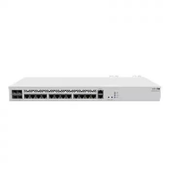 Vadu maršrutētājs MikroTik CCR2116-12G-4S+ — 13x Gigabit RJ-45, 4x SFP+, 2000 MHz, DDR4, balts