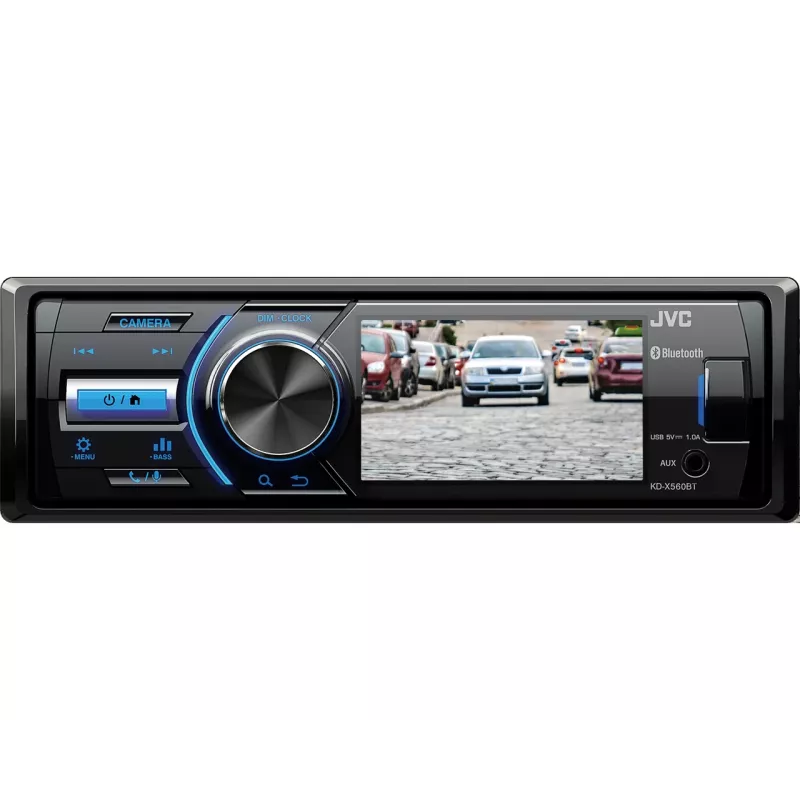 JVC KD-X560BT Melns 180 W Bluetooth